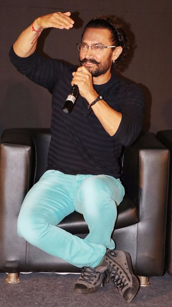 Aamir Khan doesn’t compare himself with his fellow Bollywood Khans - Shah Rukh Khan or Salman Khan.
