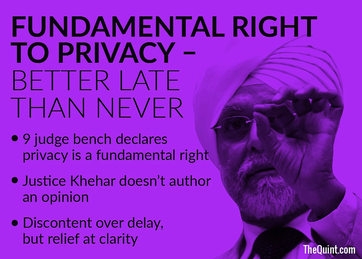 Ex-CJI Khehar’s Tenure Ends On a High, But Not Of His Own Making