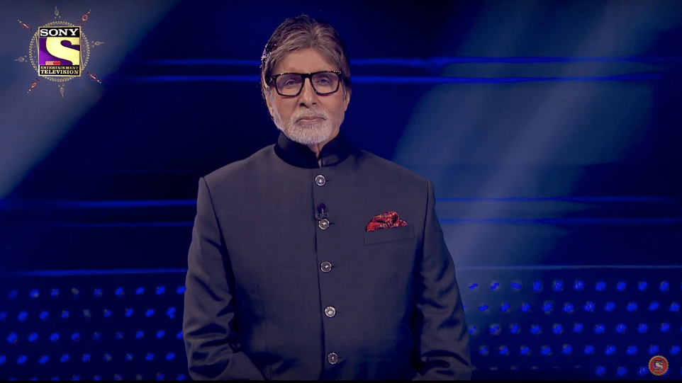 Amitabh Bachchan on <i>Kaun Banega Crorepati</i>.