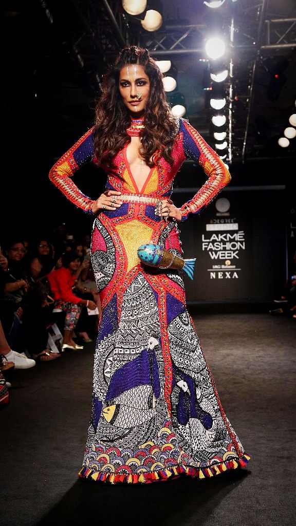 

The runway at the Lakme Fashion Week was complete with Bollywood divas.