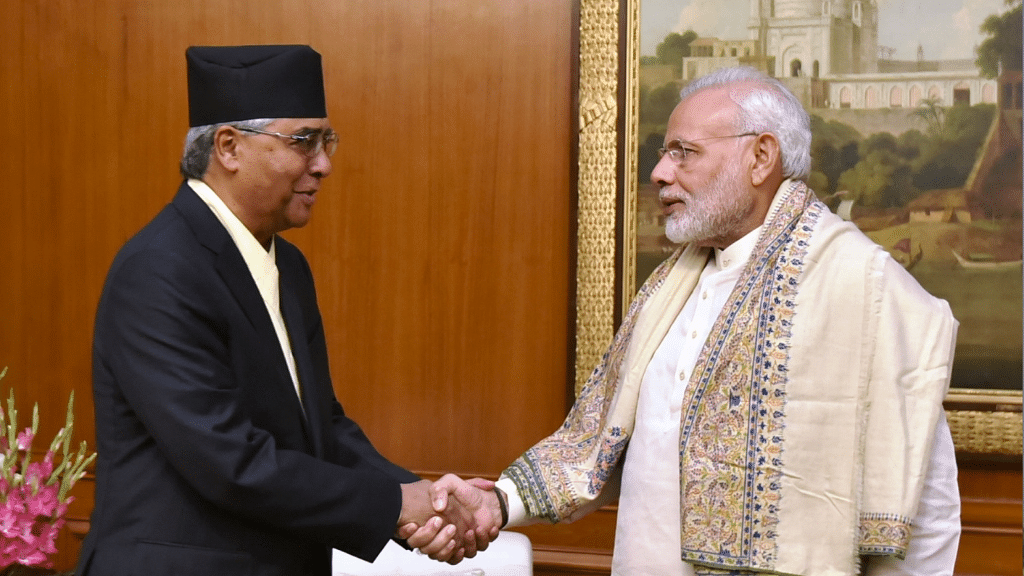 Deuba chose India for his first overseas visit after becoming Prime Minister in June.