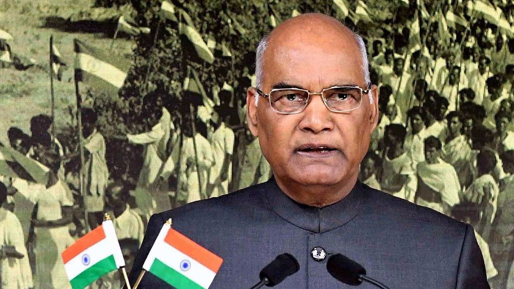 

In his maiden Independence Eve address, Kovind remembered the role of leaders  like Jawaharlal Nehru. 