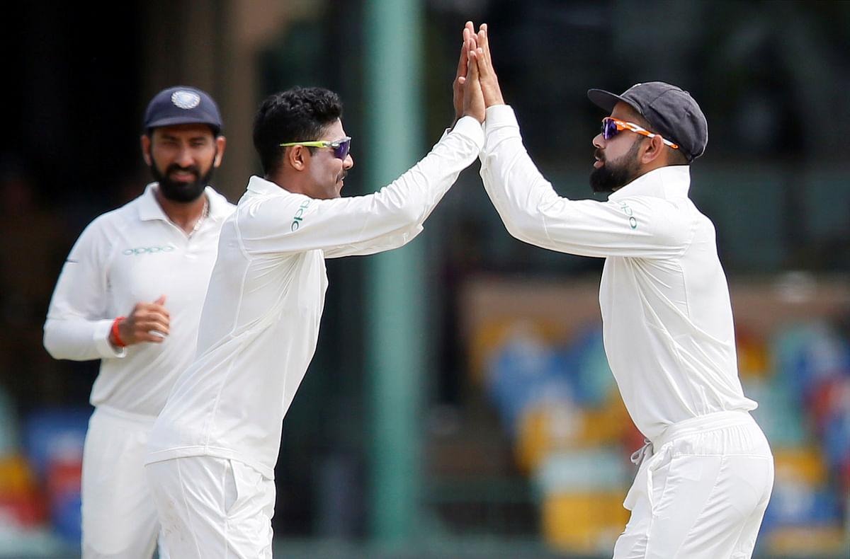 India beat Sri Lanka by an innings and 53 runs in the second Test in Colombo on Sunday.