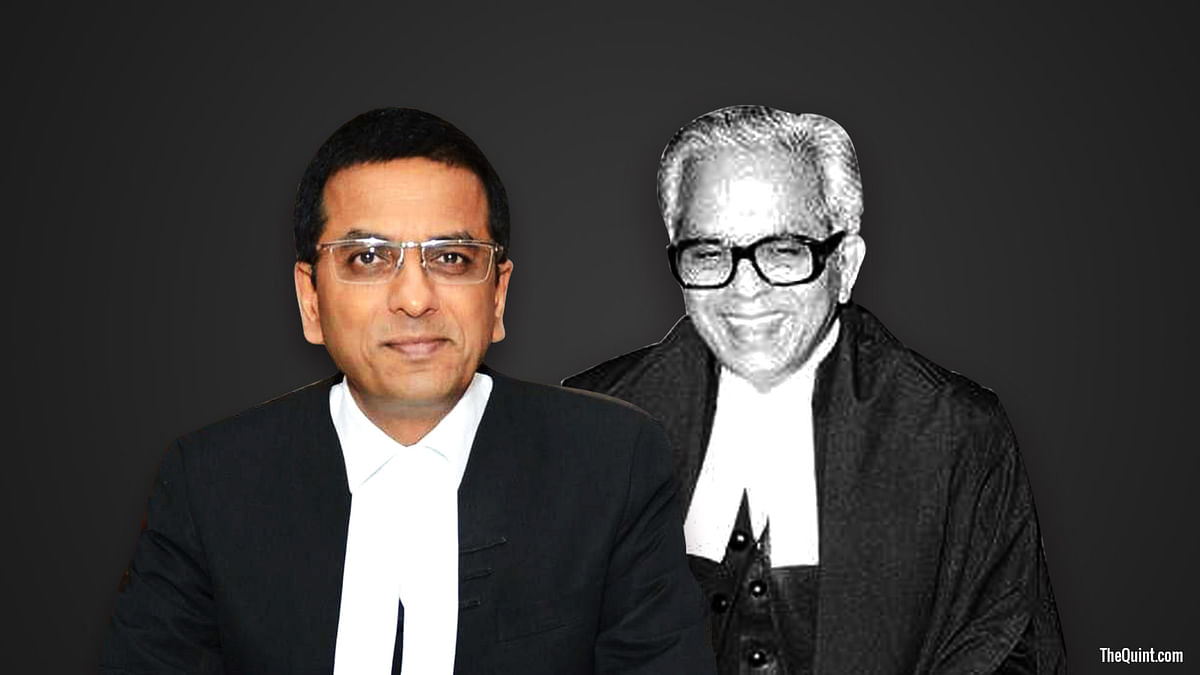 

Supreme Court Justice DY Chandrachud overturned a judgement authored by his father in 1975, calling it “seriously flawed”.