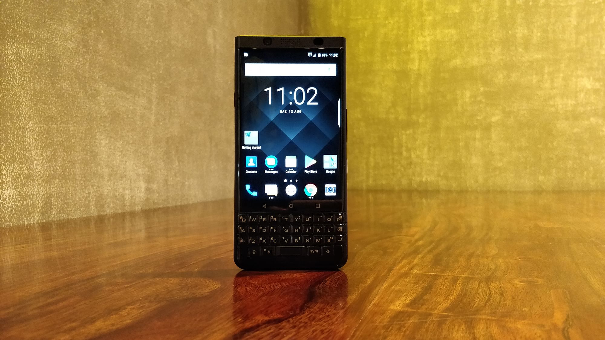The BlackBerry KEYone  comes with android Nougat 7.1.1