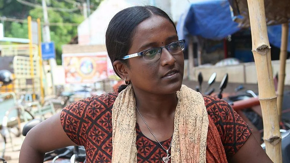 Documentary filmmaker Divya Bharathi. 