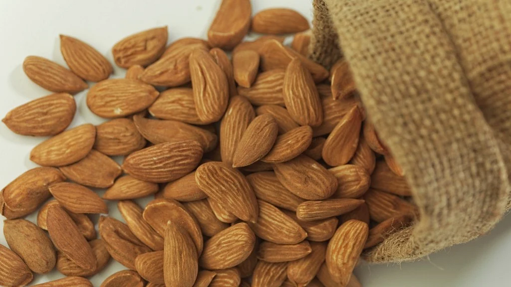 Soaked almonds are good for relieving stress and anxiety.