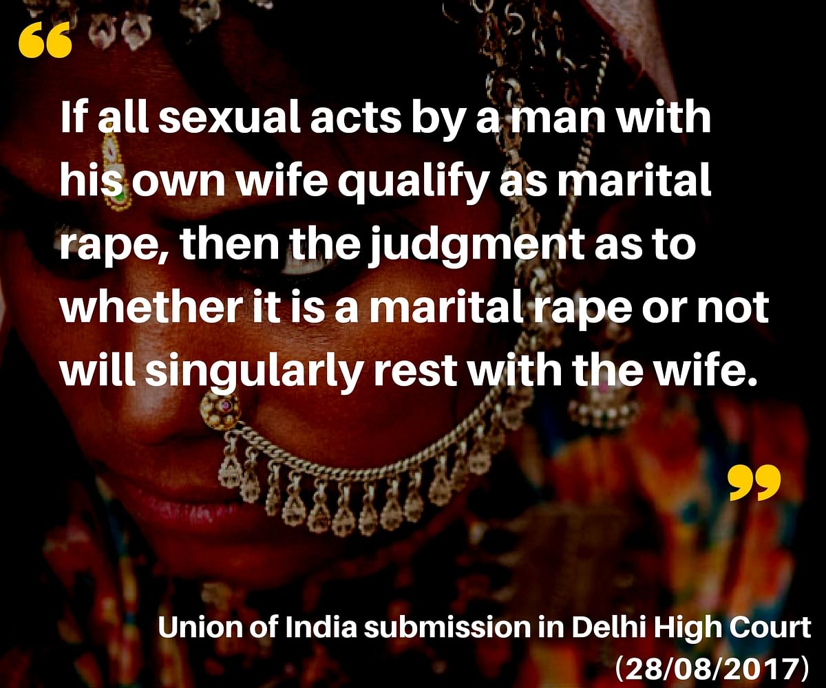 “What may appear to be marital rape to an individual wife, may not appear so to others.” 