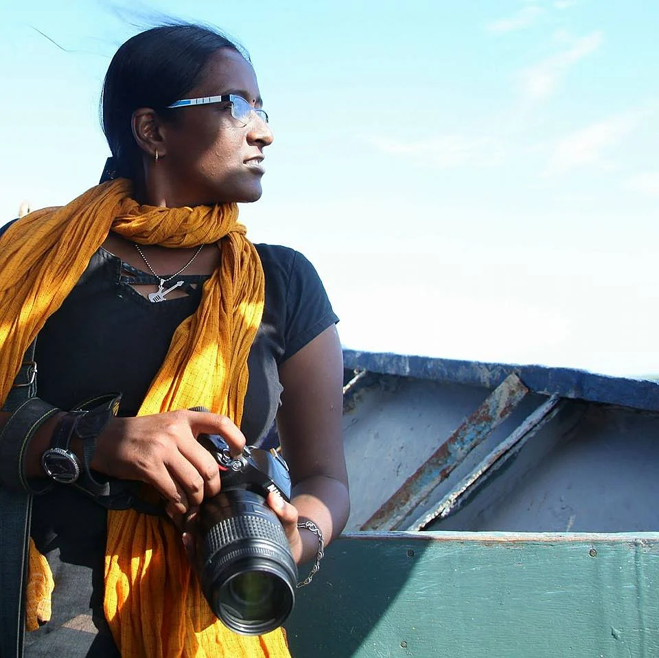 Documentary filmmaker Divya Bharathi. 