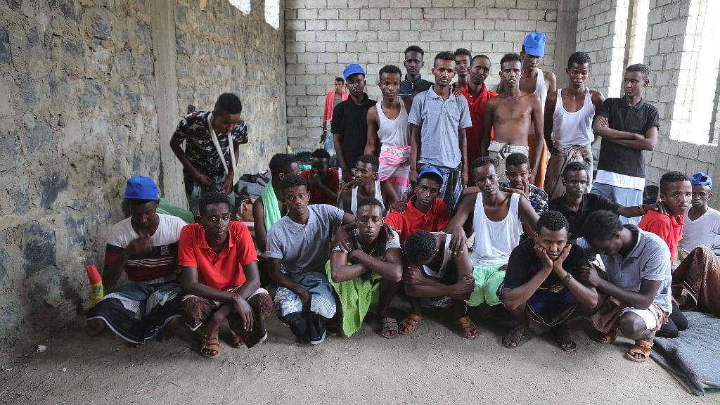 Somali refugees who survived an attack on a boat off Yemen’s coast in the Red Sea. Image used for representation.