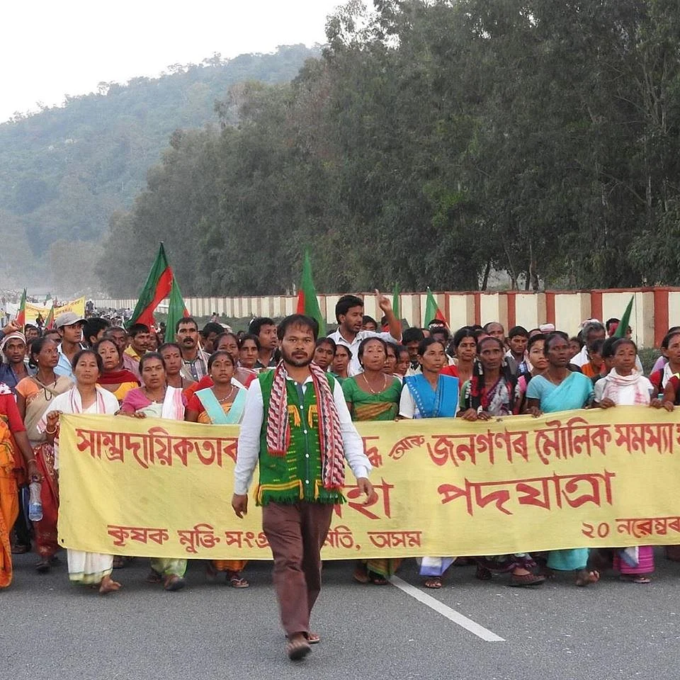 Akhil Gogoi. 