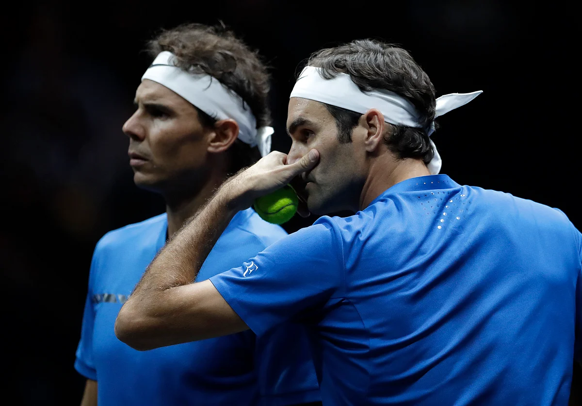 In Pics: When Nadal and Federer Partnered for a Doubles Match