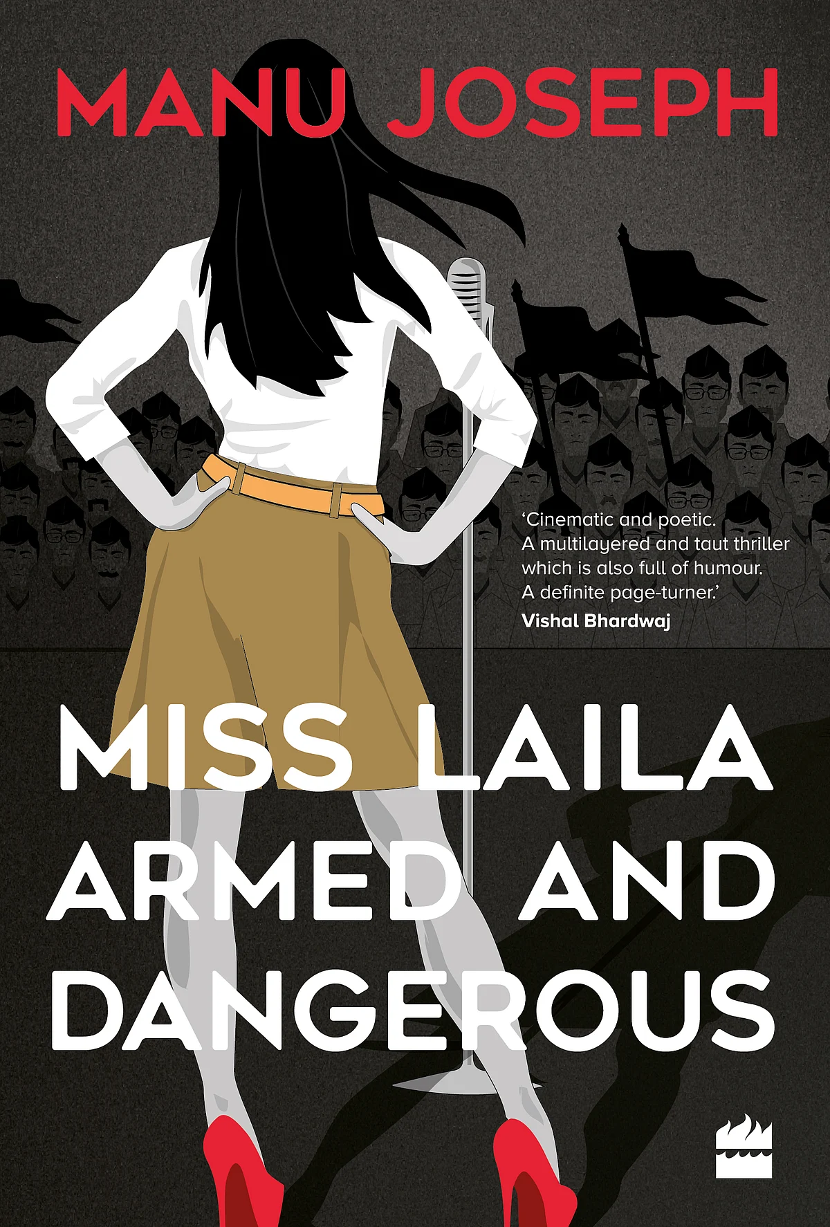 A cover of <i>Miss Laila, Armed and Dangerous</i>.