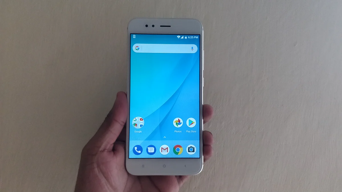 First Xiaomi phone to come with stock Android. 