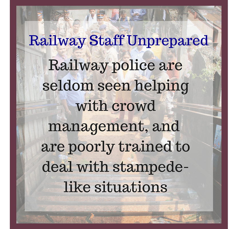  Here are the infrastructural problems faced by the commuters on a daily basis.