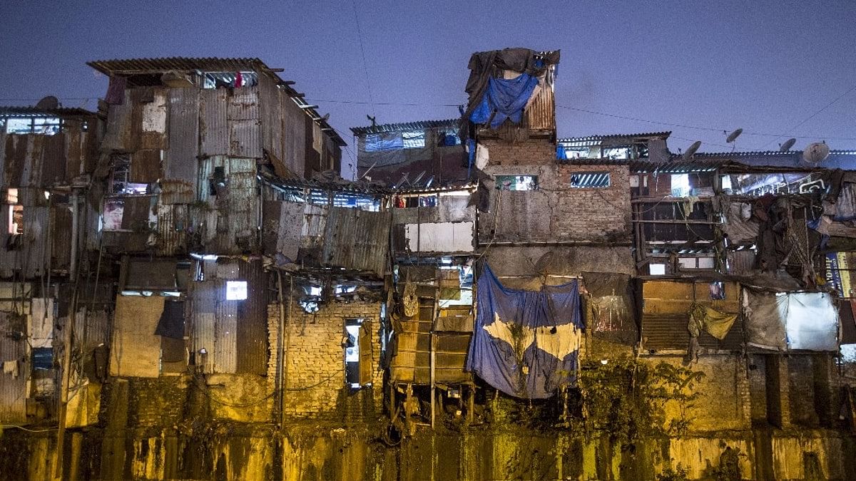 Representational image of Indian slums.