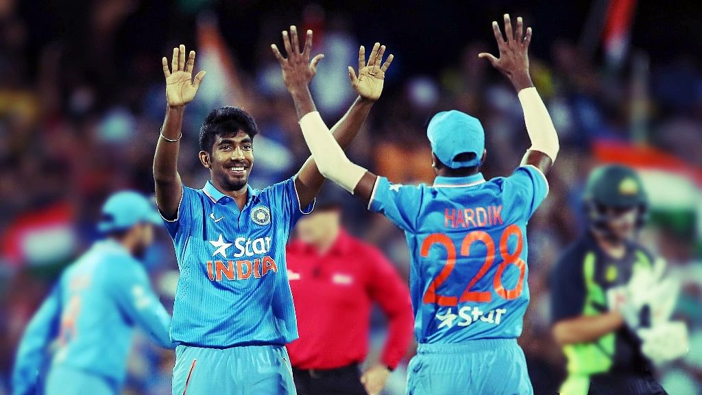 Hardik Pandya and Jasprit Bumrah made their T20 debuts together.