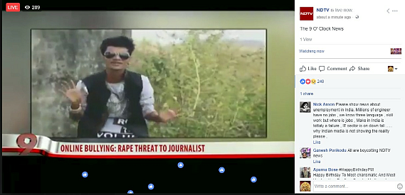 Rape Threats to Quint Reporter: Media Stands in Solidarity
