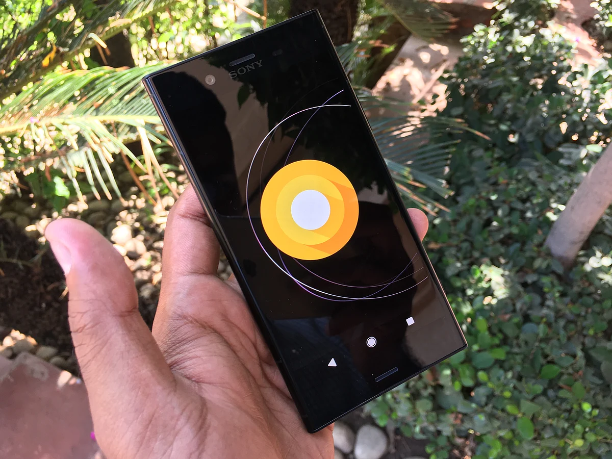 The XZ1 is the first Xperia phone to come with Android Oreo.