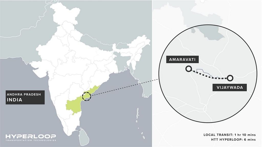 

The state has signed an MoU to connect Amaravati & Vijaywada, potentially shortening a one-hour ride to 6 minutes.