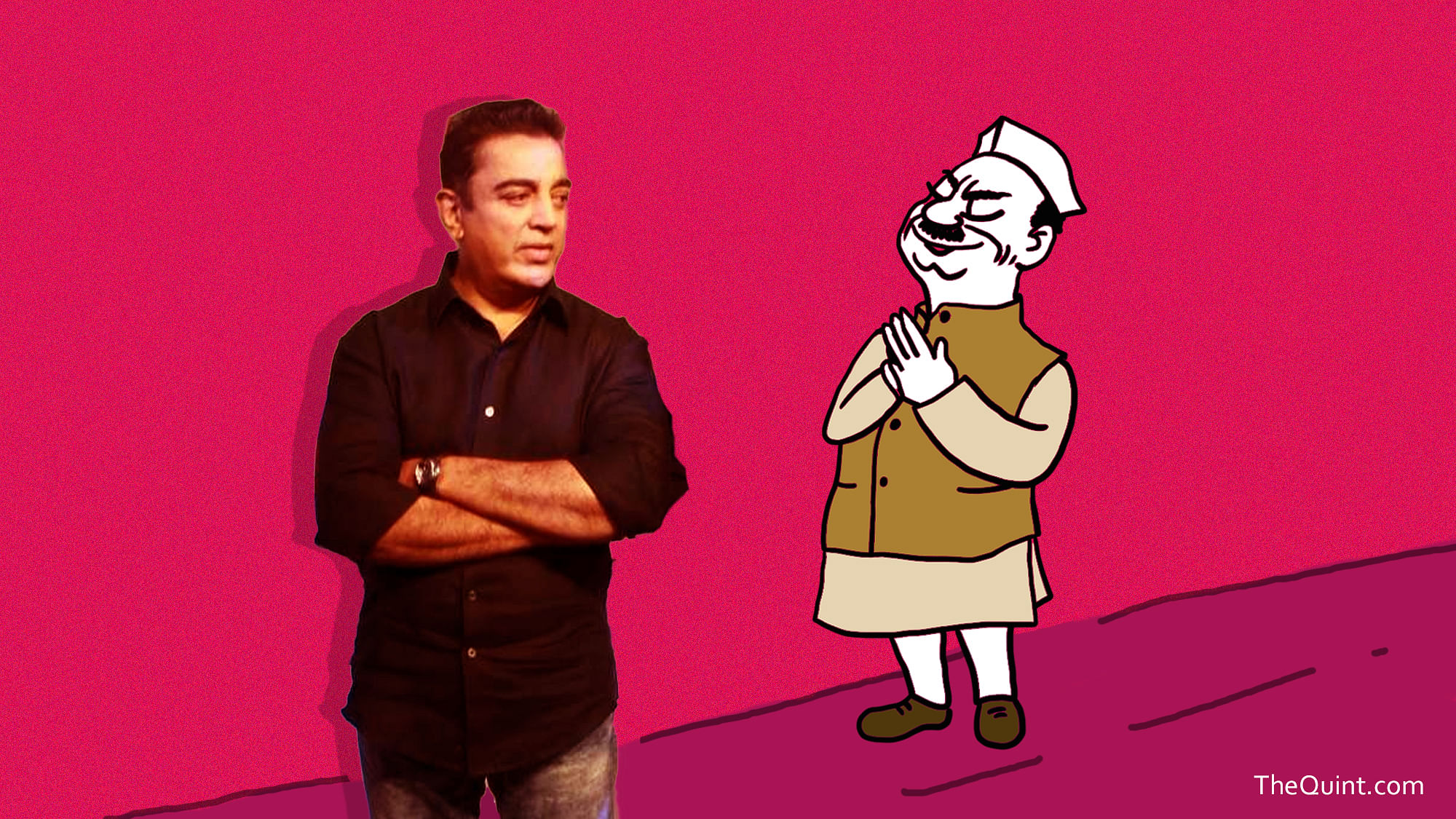 

Kamal Haasan is trying to play it safe on his foray in politics is concerned, will these calculated moves help?