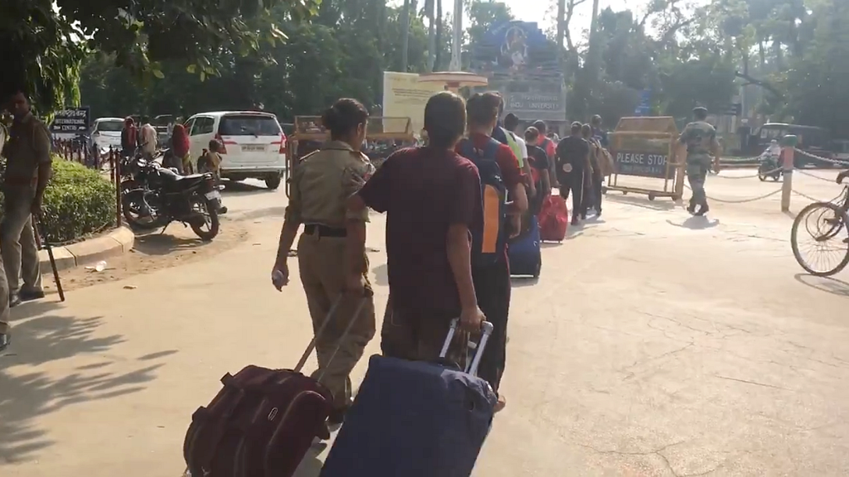 Students across various hostels vacating, fearing security.