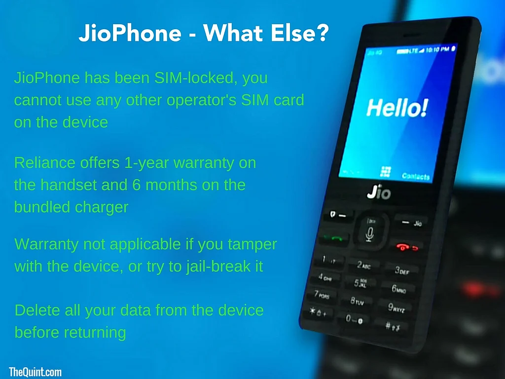 You Gotta Check Out The Terms & Conditions of Reliance JioPhone