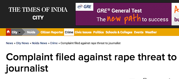 Rape Threats to Quint Reporter: Media Stands in Solidarity