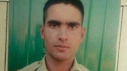 BSF constable Rameez Ahmad Parrey.&nbsp;