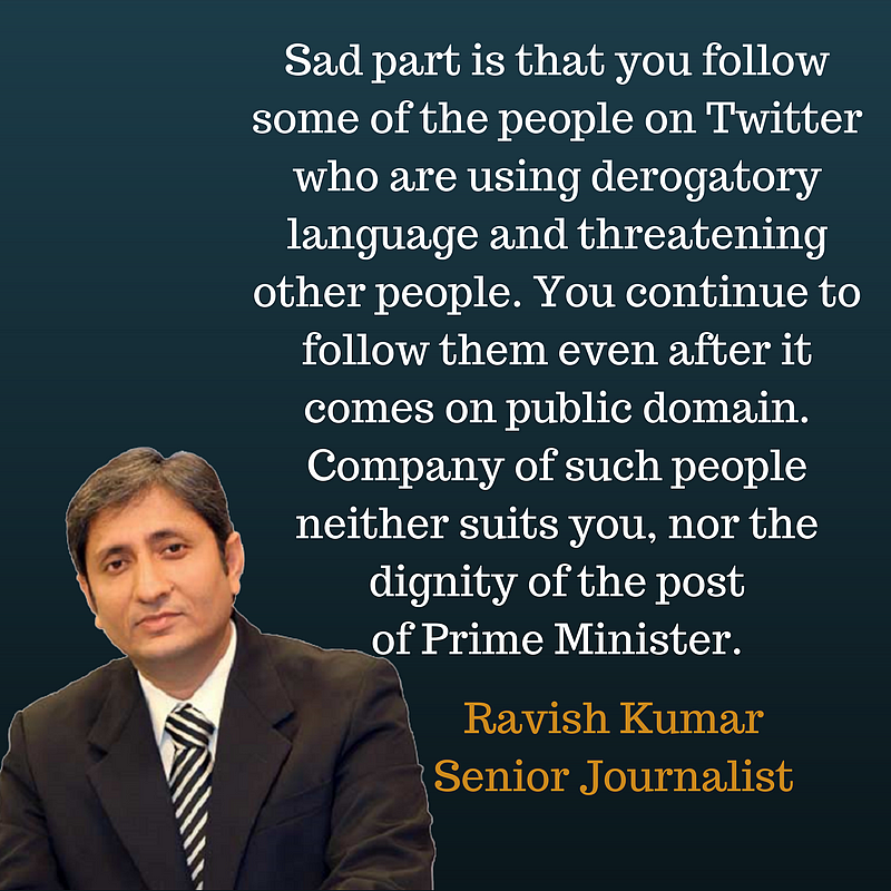 “I’m Concerned for My Life”: Ravish Kumar Pens Open Letter to Modi