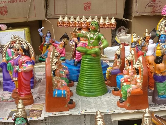 The ‘Amma’ Jayalalithaa doll is popularly seen nestled among deities in Tamil Nadu’s shops selling figurines.