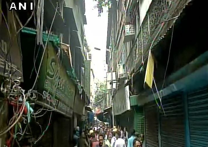 The building collapsed at central Kolkata’s Burrabazaar area.