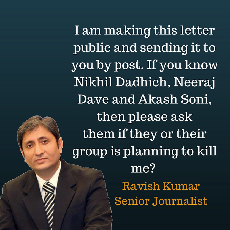 “I’m Concerned for My Life”: Ravish Kumar Pens Open Letter to Modi