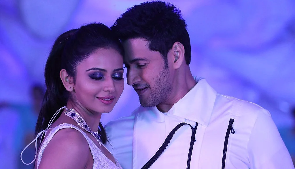 Mahesh Babu and Rakulpreet in <i>Spyder.</i>