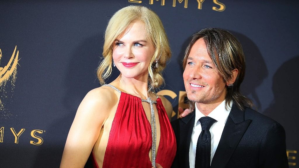 69th Primetime Emmy Awards: Nicole Kidman with Keith Urban.
