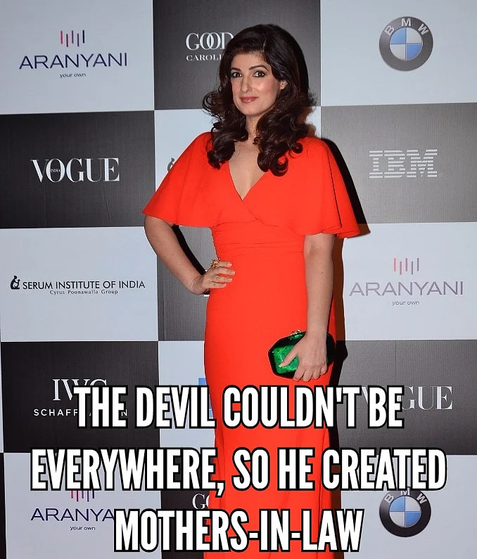 Vogue Speech: Karva Chauth to Capes, Mrs Funnybones Swings a Punch