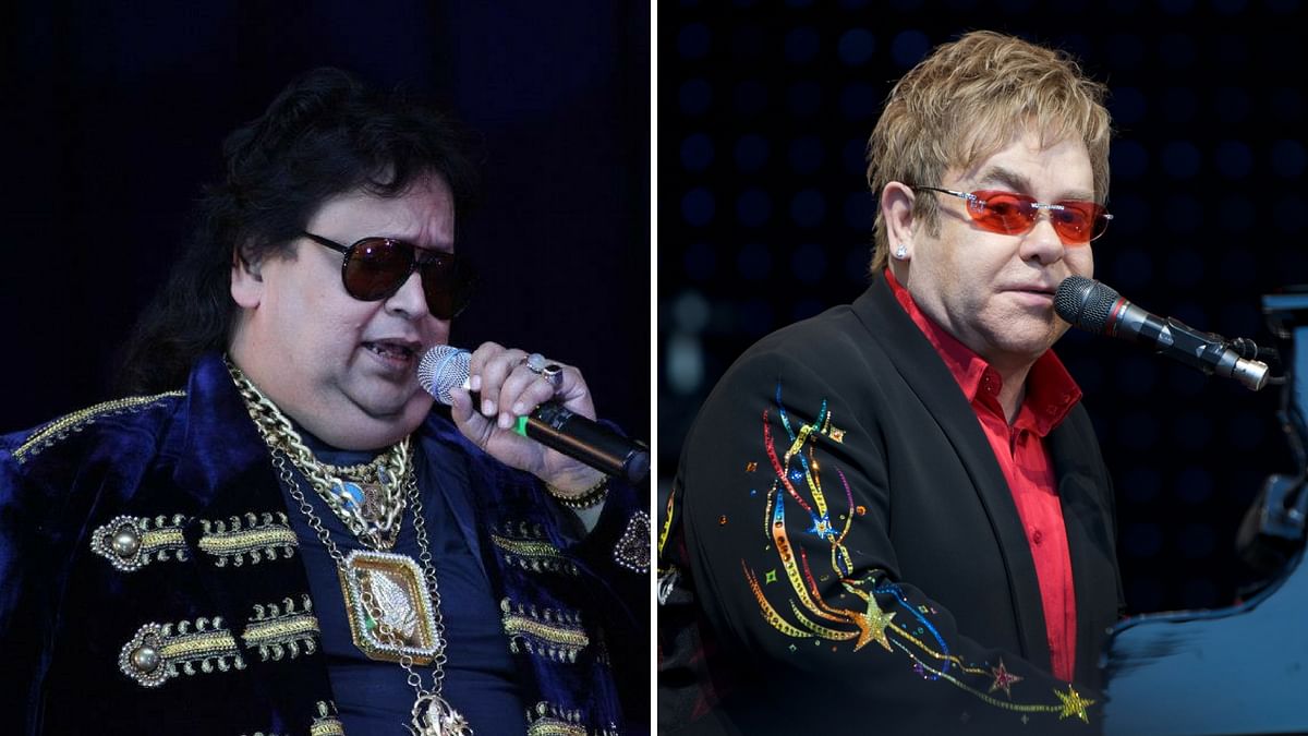 Bappi Lahiri Dubs for Elton John, Says Their Styles Are Similar