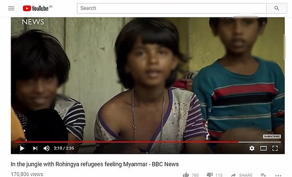 Anti-Rohingya Propaganda Relying On Fake Images Of Children