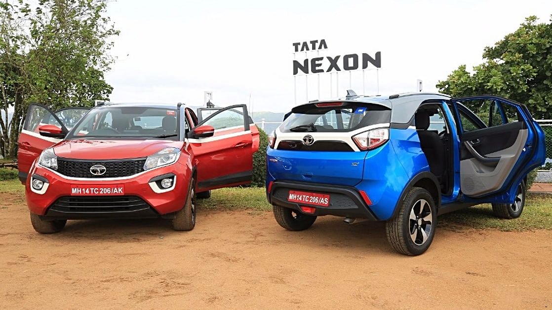 Tata Nexon comes with 1.2-litre petrol and 1.5-litre diesel engine options.&nbsp;