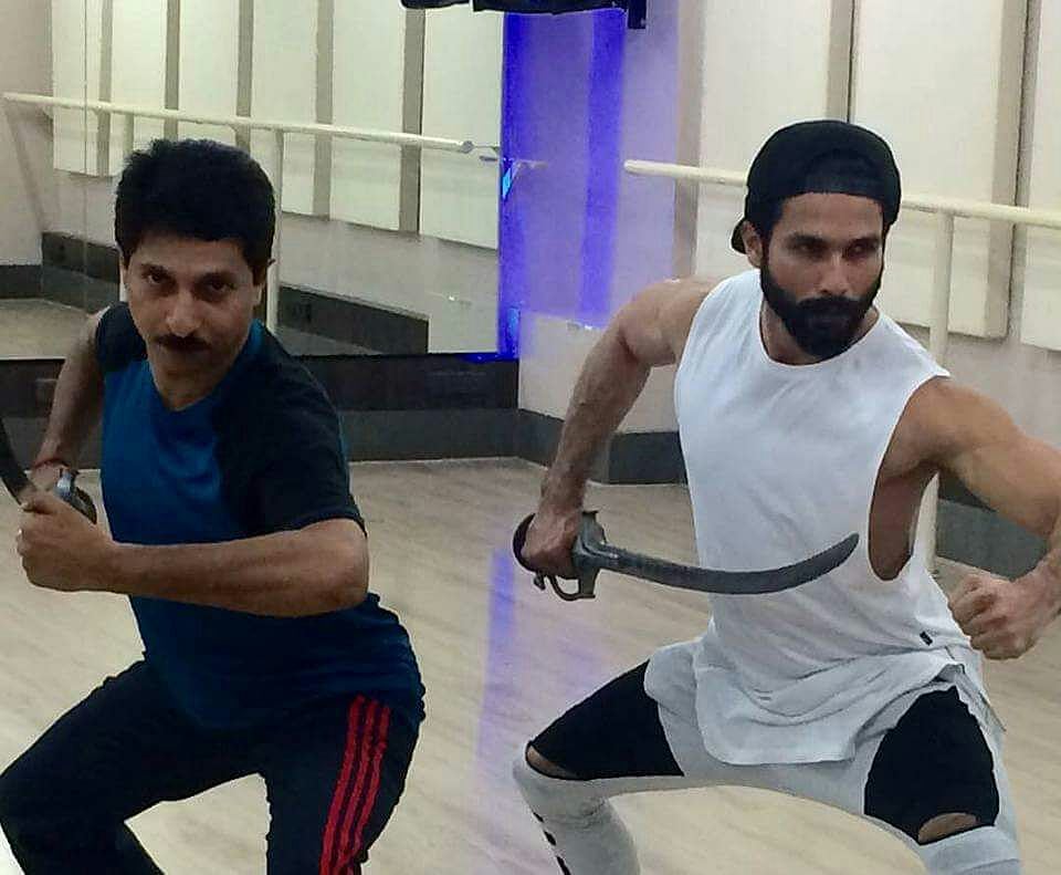 First Look Shahid Kapoor Trains for ‘Padmavati’