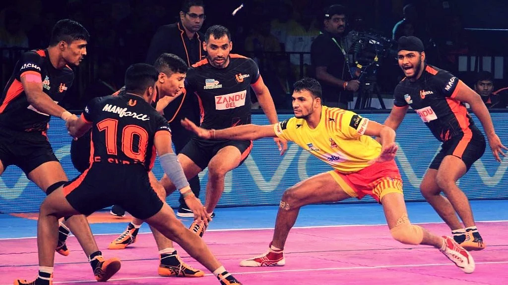 Gujarat Fortunegiants beat U Mumba in a match on Wednesday.