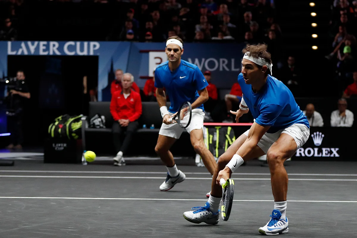 In Pics: When Nadal and Federer Partnered for a Doubles Match