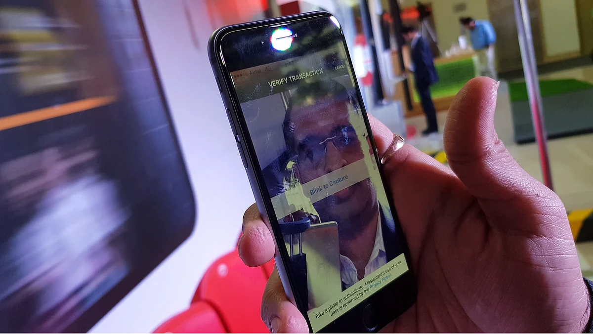 Blink-and-pay option lets you pay for shopping, tickets just by looking at the camera. 