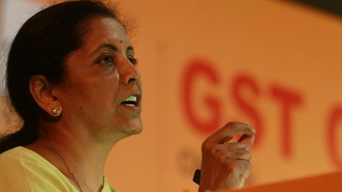 Finance minister Nirmala Sitharaman