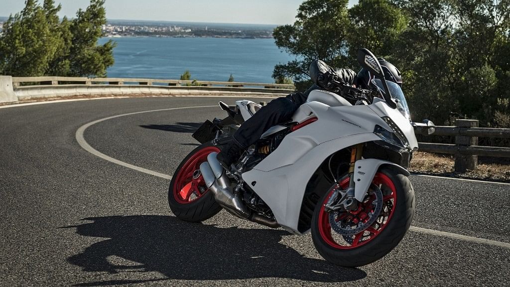 The Ducati SuperSport combines the best of road and track bikes.&nbsp;