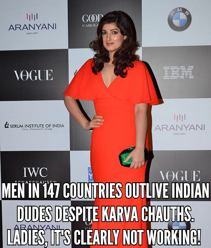Vogue Speech: Karva Chauth to Capes, Mrs Funnybones Swings a Punch