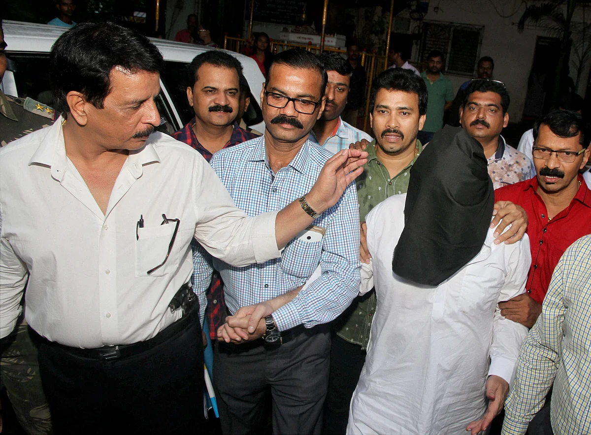 Iqbal Kaskar was arrested with two of his aides from Haseena Parkar’s residence.
