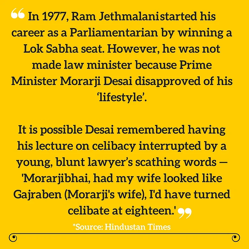 5 Ram Jethmalani Cases That Impacted Our Legal & Political History