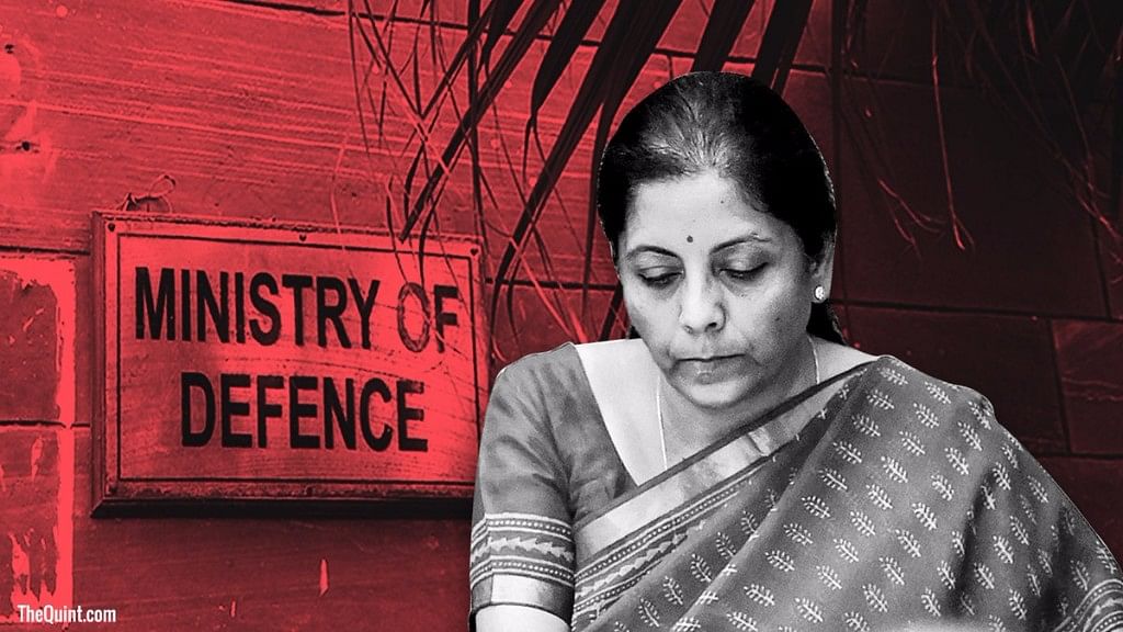 Defence Minister Nirmala Sitharaman.