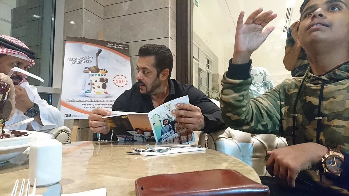 Shake with the Sheikh. 